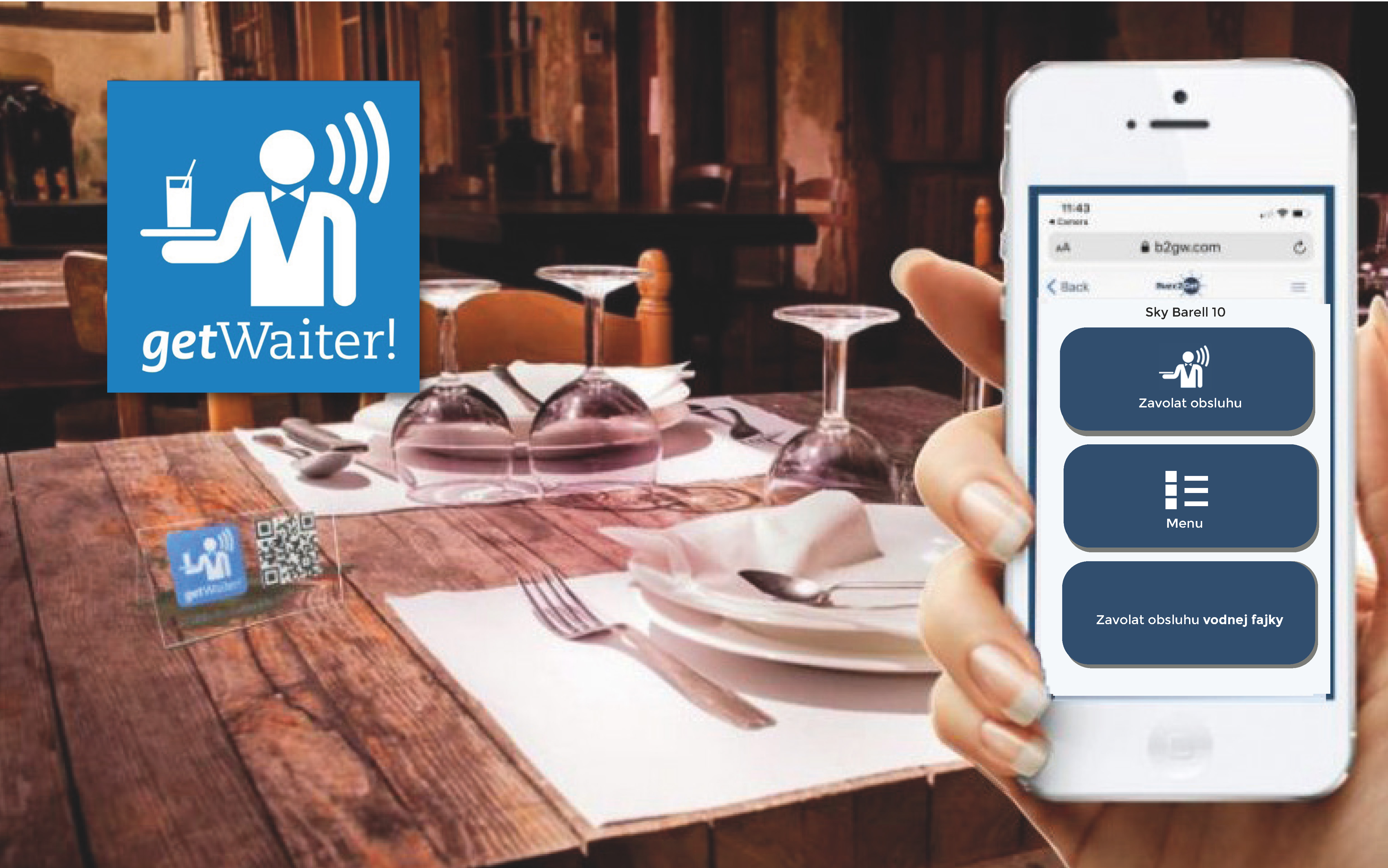 getWaiter now serving in Slovakia